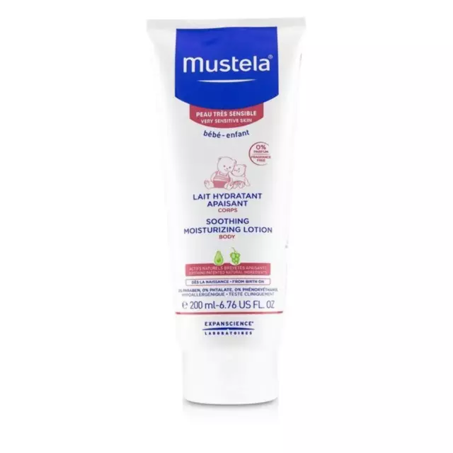 Mustela Soothing Moisturizing Lotion - For Very Sensitive Skin 200ml/6.76oz