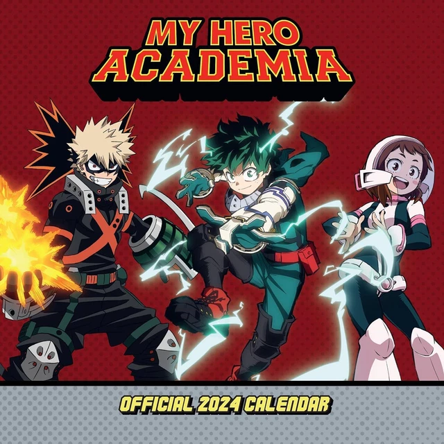 MY HERO ACADEMIA 2025 Square Calendar £10.72 PicClick UK