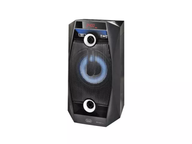 Trevi Multifunktions MP3 Karaoke Lautsprechersystem mit FM Radio Bluetooth AUX in 2