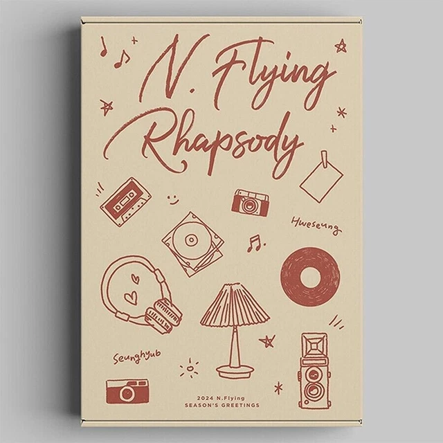 N.FLYING 2024 SEASON’S GREETINGS RHAPSODY/Calendar+Diary+Foto Buch