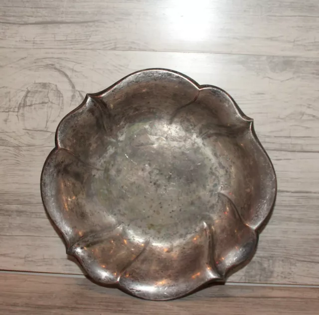 Antique German WMF silver plated bowl