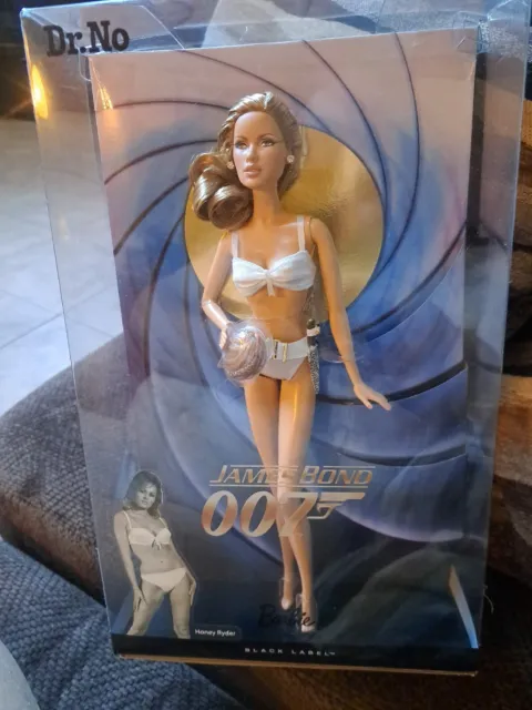 Muñeca Barbie Black Label James Bond 007: Dr. No 2009 Honey Ryder Nueva en Caja