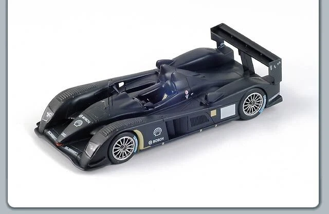 SPARK 1/43 S0679 AUDI R10 TDI TEST CAR 2006 Black/Noir/Zwart/schwarz Rare! NLA! 3