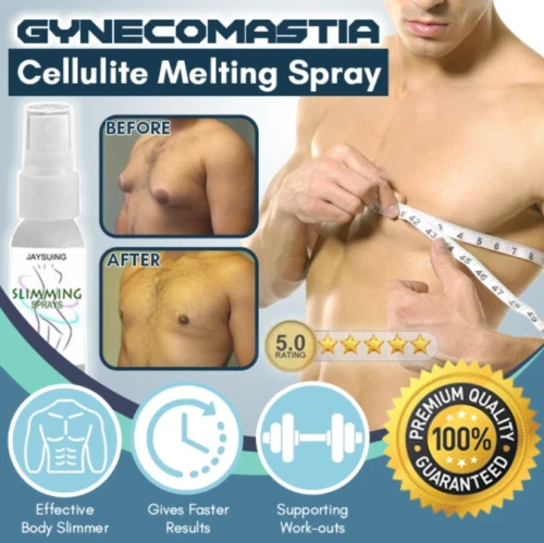 Ginecomastia reducción celulitis spray NE DB^,)//