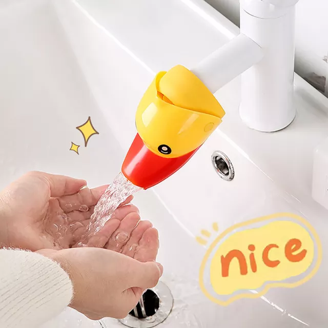 Children's Faucet Extender Guide Sink Cute Lengthening