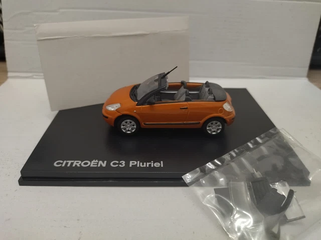 Citroen C3 Pluriel Orange 1:43 Dealer Norev 4