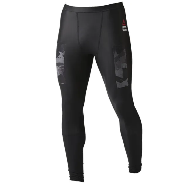 Reebok BJ9858 .black Pantalon Fitness Rcf Serré Crossfit Compression -