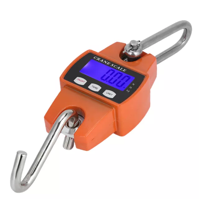 300KG Industrial Crane Scale LCD Digital Electronic Hook Hanging Weight Scale AP