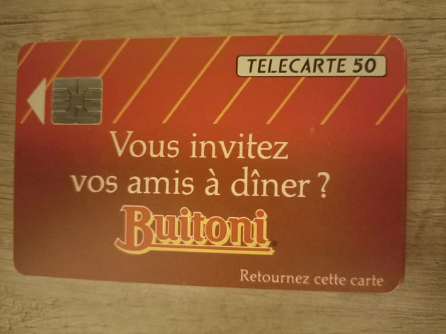 CARTE TELEPHONIQUE BUITONI Sauce Tomate Pates - Telecarte 50 EUR 0,99