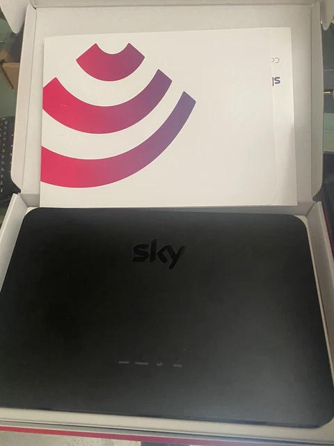 MODEM SKY WI-FI Hub SR203 router wireless Fibra Adsl Come Nuovo Con ...