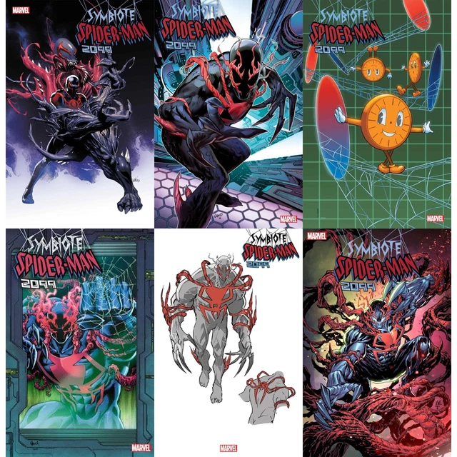 SYMBIOTE SPIDERMAN 2099 (2024) 1 Variants Marvel Comics COVER