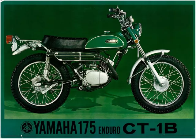 YAMAHA Brochure CT1 CT1-B 1970 1971 Sales Catalog Catalogue REPRO 2 Pages