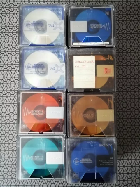 Lot De 80 Minidisc Mini Disc Occasion Avec Leurs Boitiers - Testés - Madcjay