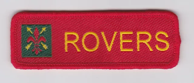 United Kingdom / British Resa Scouts - Rover Scout (Rs) Identify Strip Patch