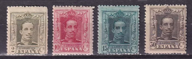 1922 - España  - Alfonso XIII - Vaquer - Conjunto sellos Nuevos -  Valor 92 €