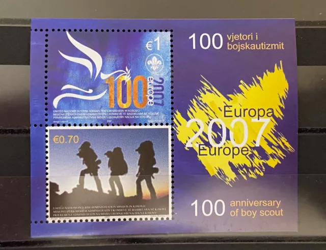 Kosovo 2007, Michel Block 6, postfrisch / MNH