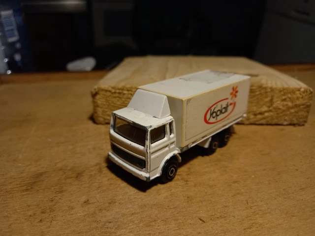 Majorette 241 – Saviem Bâché Michelin, 1/65, Neuf Sous Blister, Rare, France