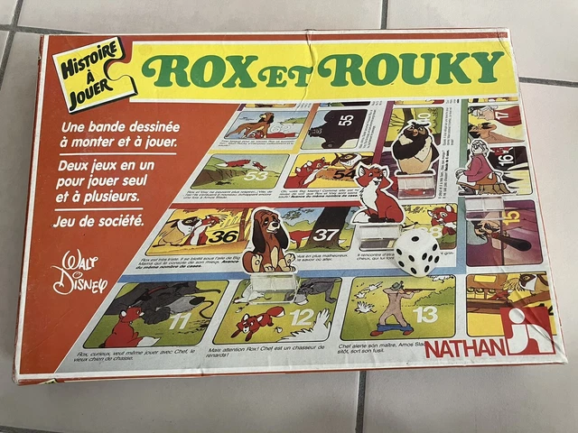 SUPER JEU DE Société Vintage Rox Et Rouky Complet (Nathan Jeux) EUR 12 ...