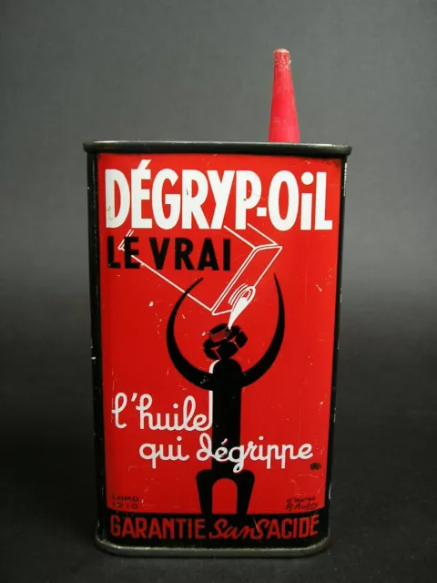 Öldose*Kanister*Blechdose*Dégryp - Öl*Le Vrai*Frankreich*Vintage*