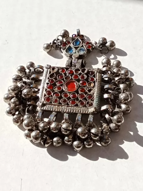 Antique Extremely Rare Ancient Bronze Viking Amulet Pendant Necklace Vintage