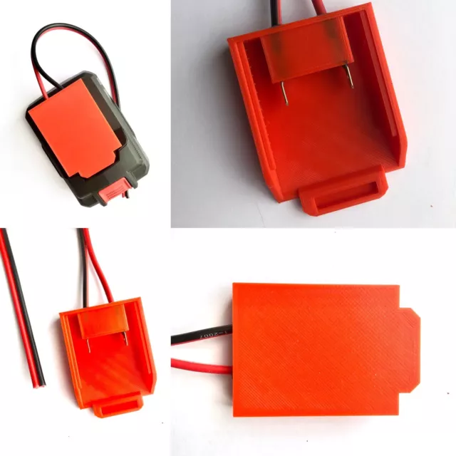 Replacement Cable Adapter For Aldi WorkZone 18V Li-ion Drill Battery - Output Connector