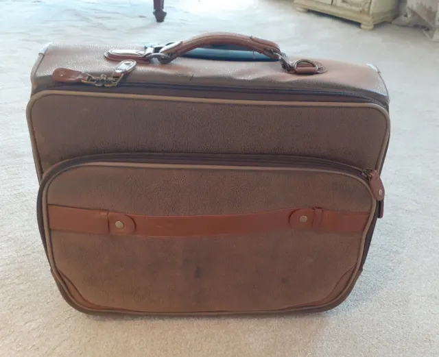 Travel Case Weekend Bag work office pull along case Marks And Spencer