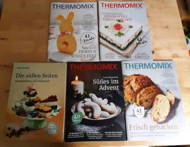 THERMOMIX  Die süßen Seiten - Rezeptschätze aus Österreich + 4x Thermomix Magazi 2