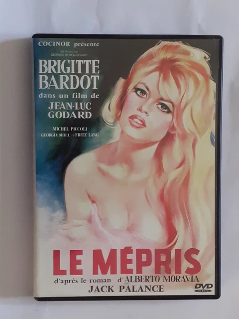 dvd le mépris / brigitte bardot,michel piccoli,fritz lang
