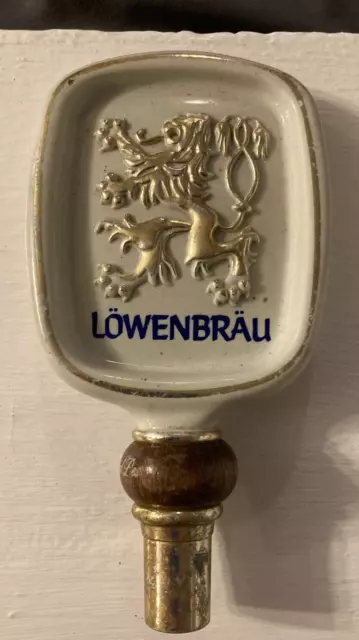 Vintage Lowenbrau Beer Tap Handle