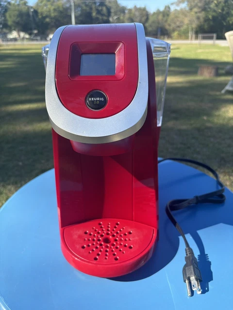 KEURIG 2.0 K400 K Cup Coffee Brewing System Coffee Maker Beige Silver 75.00 PicClick