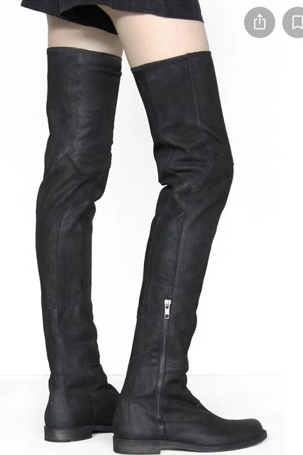 LD TUTTLE The The Shaper Over The Knee Black Soft Leather 38/8 LD TUTTLE The The Shaper Over The Knee Black Soft Leather 38/8