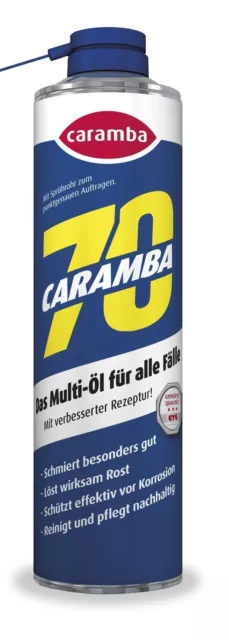 Caramba 70 Multifunktionsöl Kriechöl Rostlöser Spray 400ml