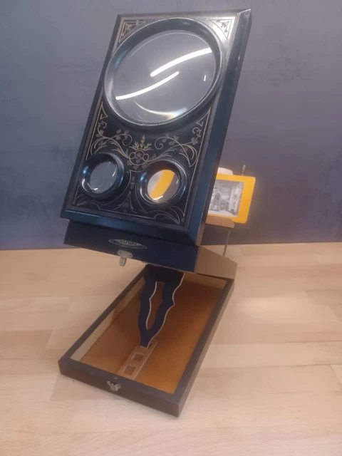 Graphoscope  visionneuse stereoscopique pantoscope  stereoscope