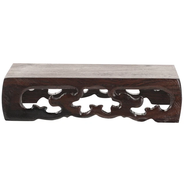 2 Mini-Pflanzenständer Aus Holz – Boho-Design, 14 Cm Durchmesser, Für Sukkulenten & Deko