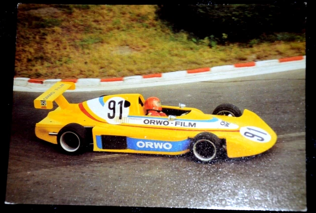 60917 Ak Voiture de Course Schleizer Triangle 1981 Hartmut Thaßler DDR Pokal