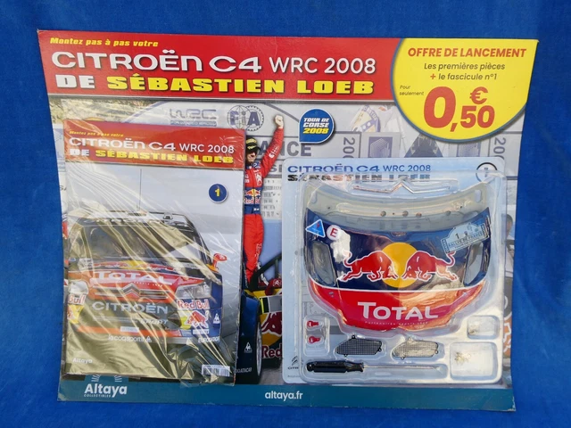 Miniature Solido 1/18 - Citroën Xsara WRC 2003 & 2004 - Dédicacée Par Sébastien Loeb Et Daniel Elena