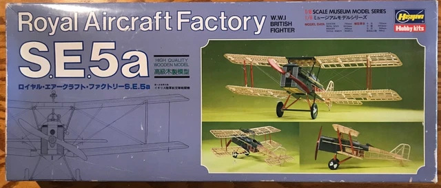 Hasegawa SE5a 1/8航空機モデルキット Hasegawa 1/8 Royal Aircraft Factory WWI SE5a | eBay