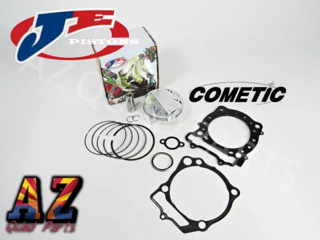 Honda XR650L XR 650L 100mm Stock Bore 10.5:1 JE Piston Cometic Gaskets Kit