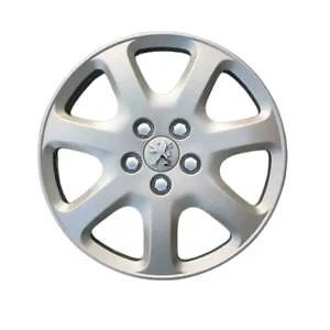 Kit De 4 Enjoliveurs Adaptables Pour Peugeot Partner/Ranch – Diamètre 15 Pouces, Fixation Par Anneau Métallique Jantes Couvre-roues 15 Pouces