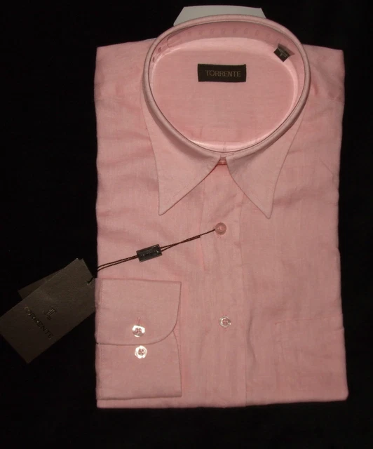 Chemise Torrente Blanche Manches Longues - Taille 2XL Slim Fit - Neuf Avec étiquettes