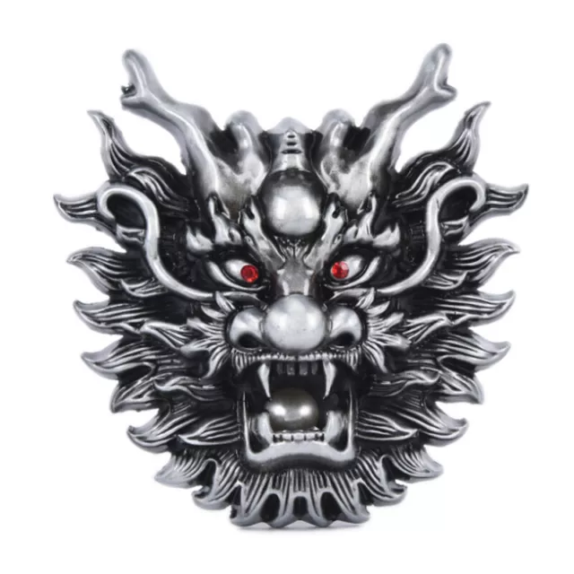 Mens Dragon Animal Metal Alloy Cowboy Cowgirl Fashion Punk Belt Buckle _>'