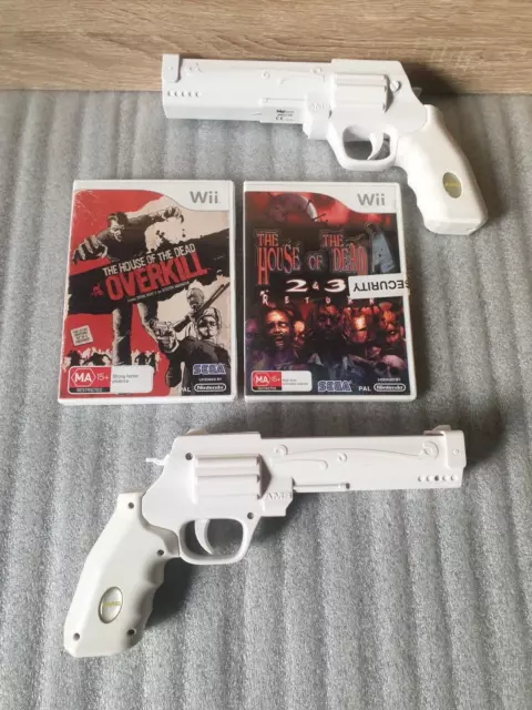 Manual Only) The House of the Dead Overkill Nintendo Wii Authentic
