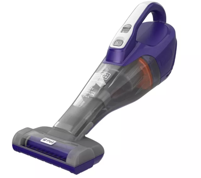 Black + Decker DVB315JP-GB NEW 12v Cordless Handheld Vacuum Cleaner Pet