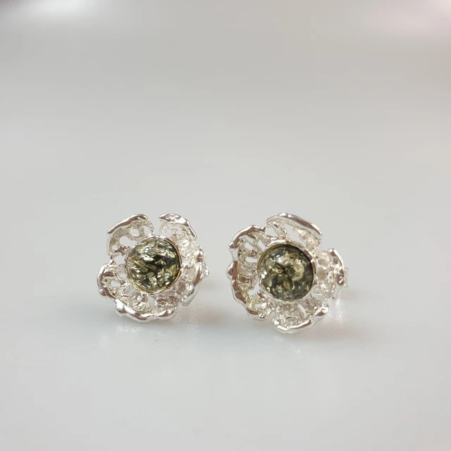 Boucles D'oreilles Puces Triangle Zirconium - Argent 925 Rhodié - Neuf Avec étiquettes