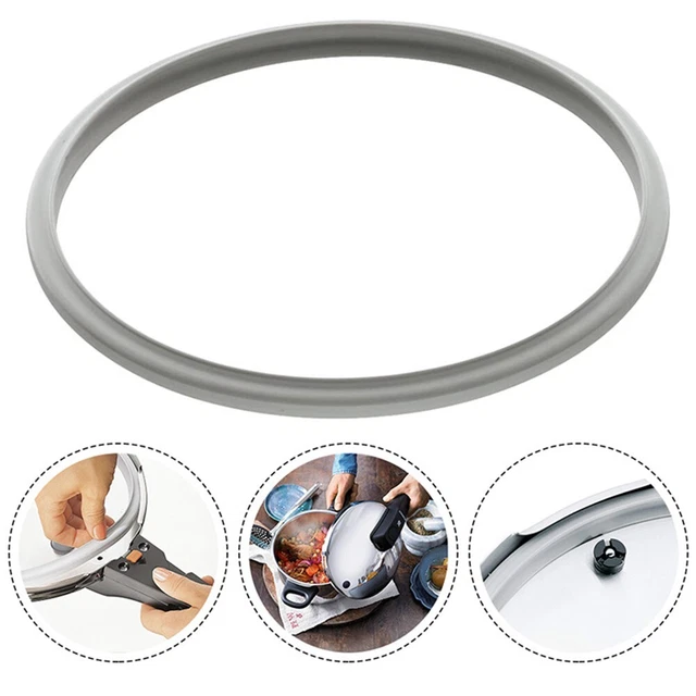 Joints D'étanchéité En Silicone Pour Autocuiseur 24 Cm – Lot De 2, Qualité Alimentaire, Résistants à La Chaleur