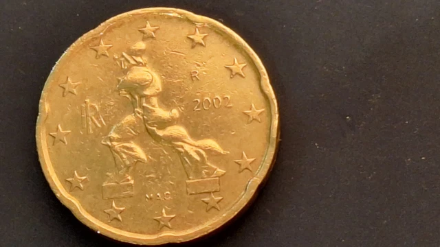 Piece De 20 Centimes Italie 2002