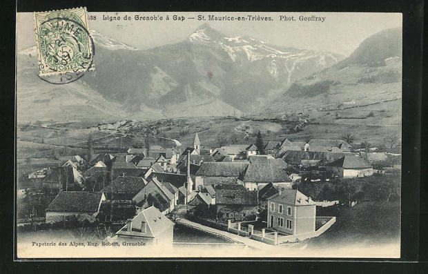 Carte Postale Ancienne CPA 86 Lusignan, Vue Générale, Années 1900