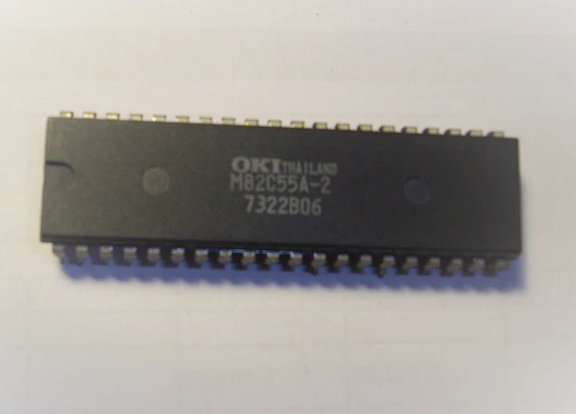 M82C55A-2  Programmable Peripheral Interface (PIA) PDIP 40PDIP40 x 1pc