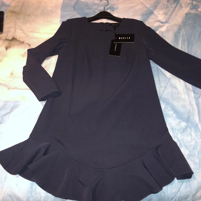 MOHITO vestito blu donna tg 44 nuovo con etichetta Raffinato Per Outfit Perfetti