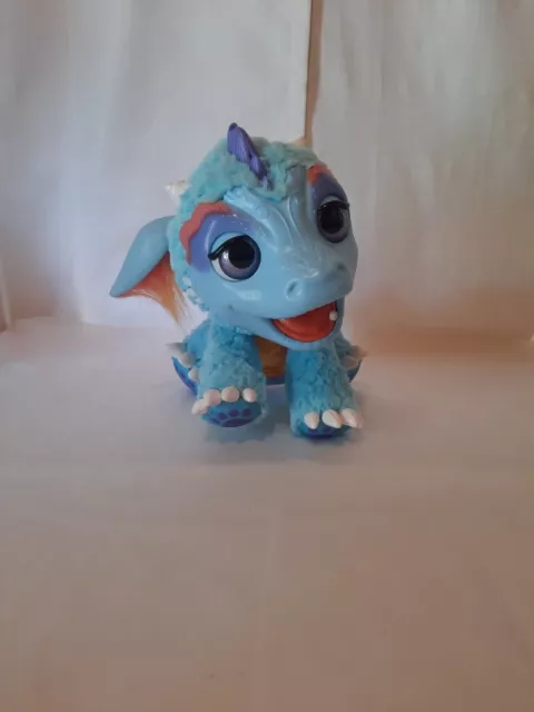 FurReal Friends Torch My Blazin Blue Dragon Pet Toy interactive Play Toy Dragon